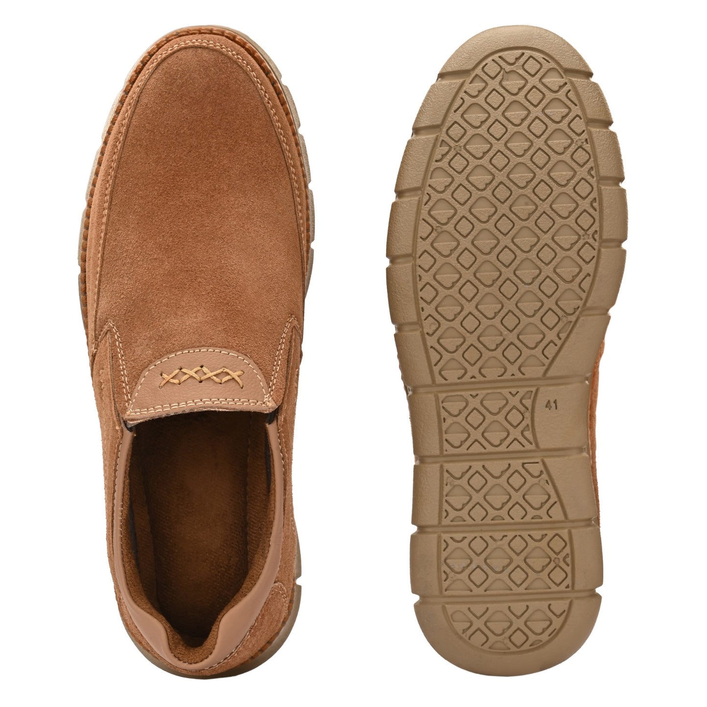 👟 Knight Walkers Men's Casual Suede Leather Ultra Luxury Slip-On Sneakers