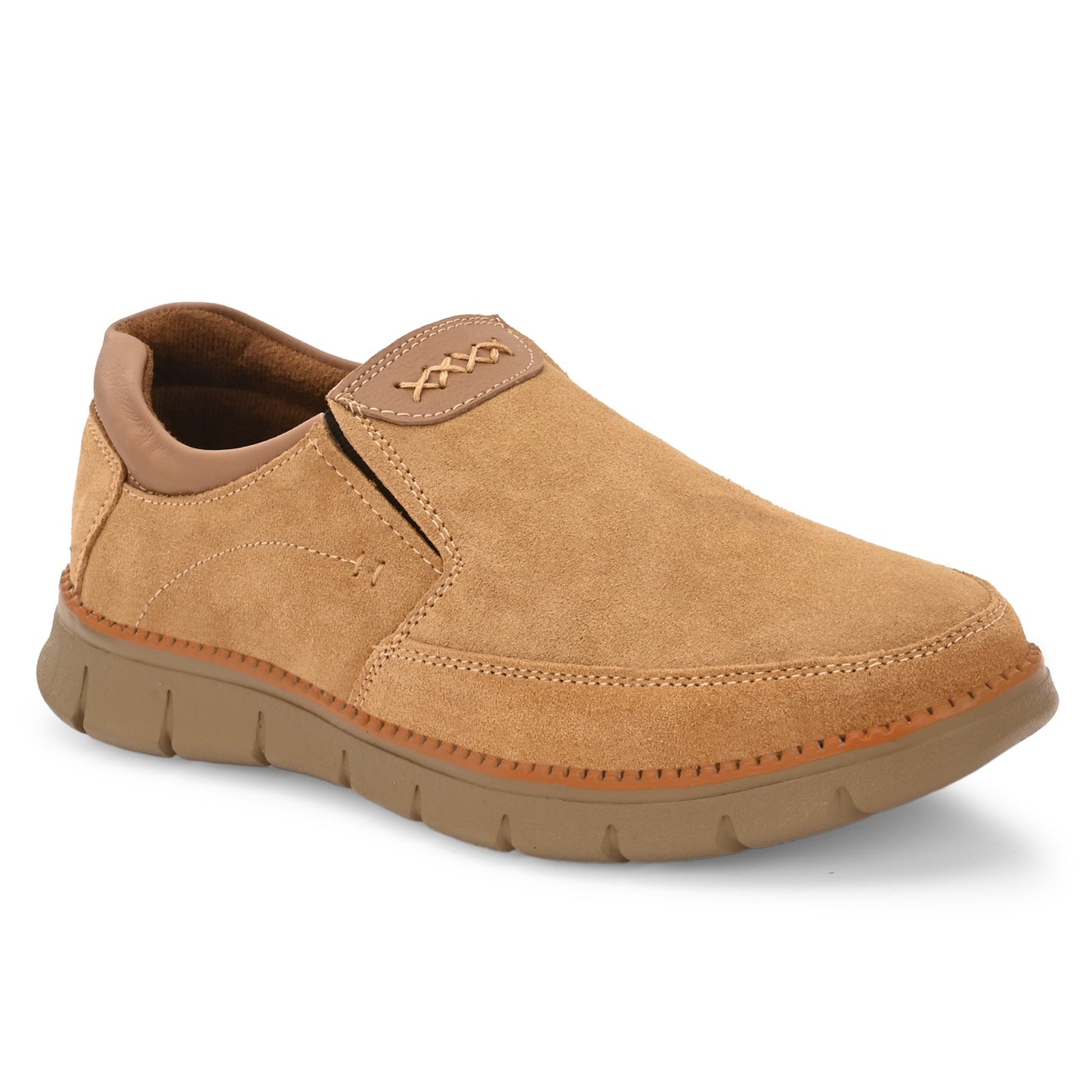👟 Knight Walkers Men's Casual Suede Leather Ultra Luxury Slip-On Sneakers