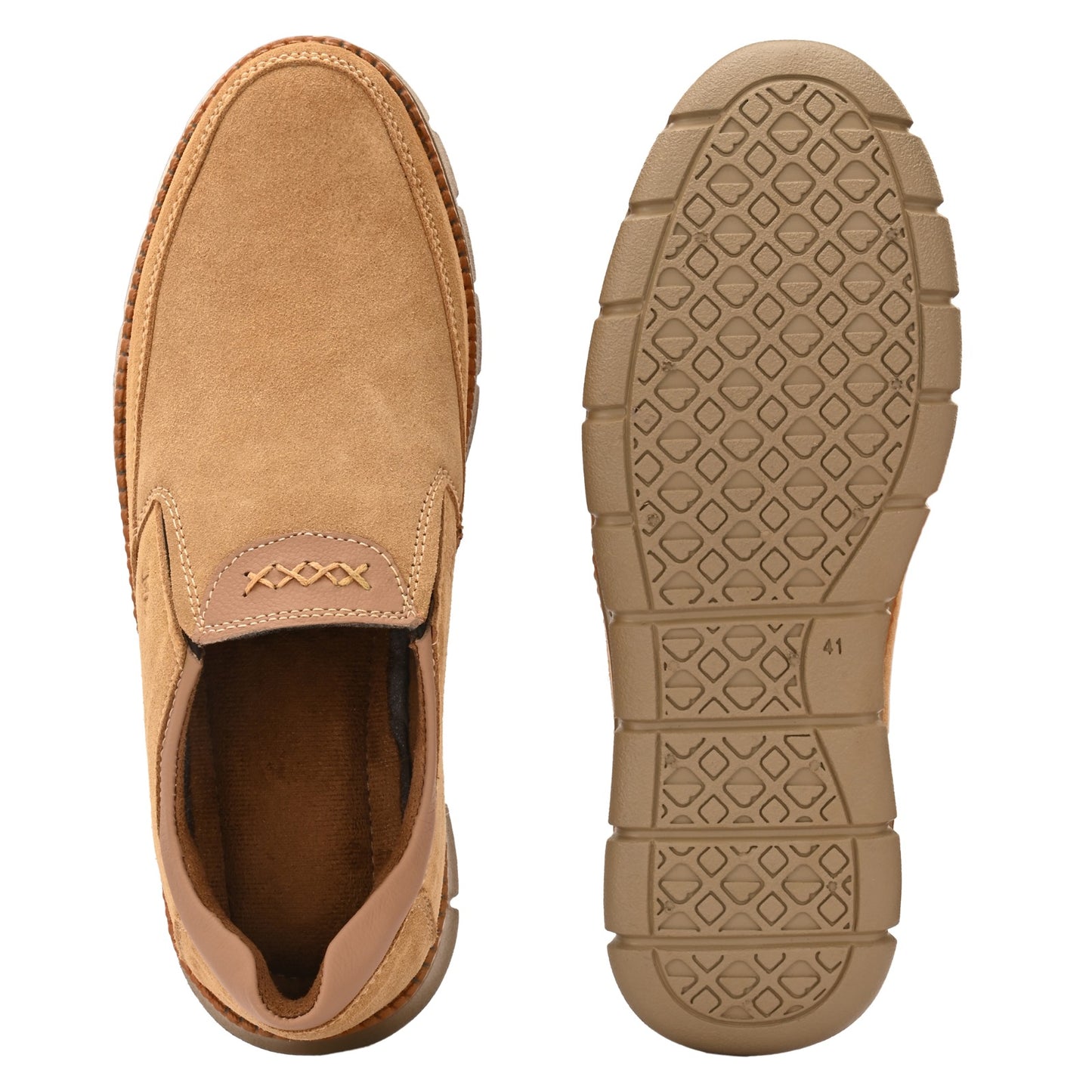 👟 Knight Walkers Men's Casual Suede Leather Ultra Luxury Slip-On Sneakers