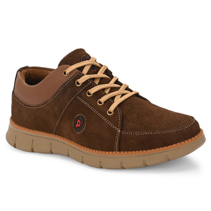 👟 Knight Walkers Men's Casual Suede Leather Ultra Luxury Slip-On Sneakers