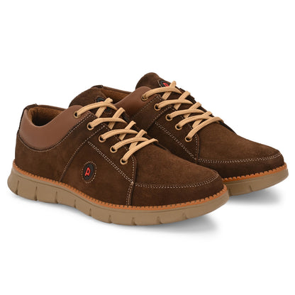 👟 Knight Walkers Men's Casual Suede Leather Ultra Luxury Slip-On Sneakers