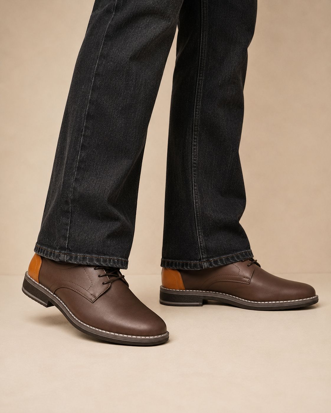 👞 Knight Walkers Ultra Lux Men’s Brown Derby Shoes