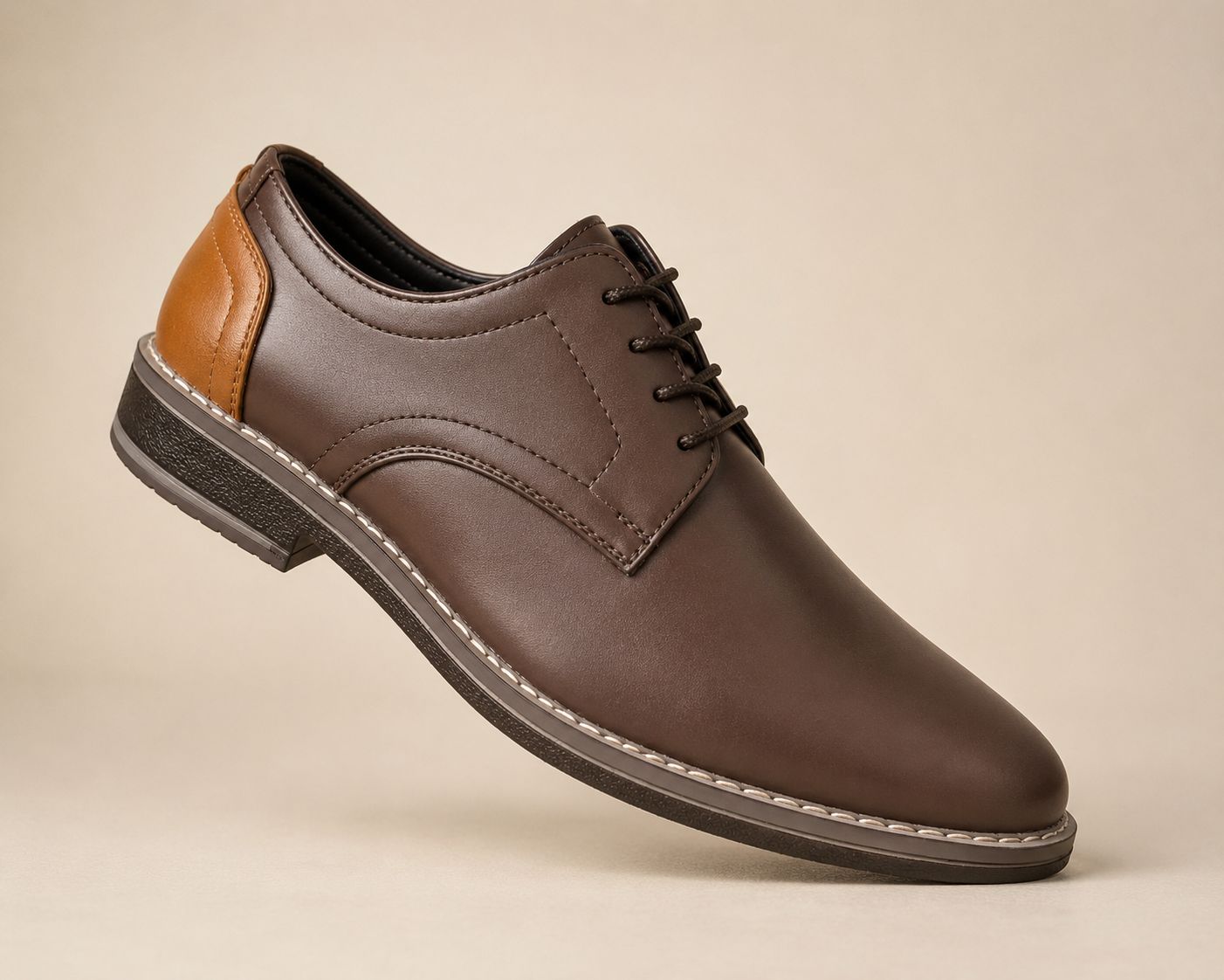 👞 Knight Walkers Ultra Lux Men’s Brown Derby Shoes