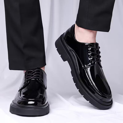 👞 Knight Walkers Patent Luxe Derby Shoes