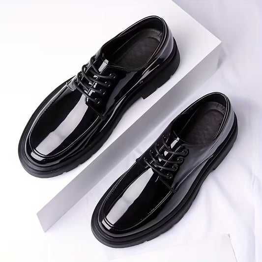 👞 Knight Walkers Patent Luxe Derby Shoes