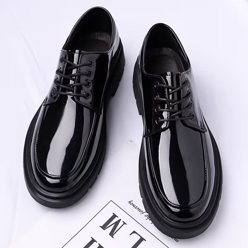 👞 Knight Walkers Patent Luxe Derby Shoes