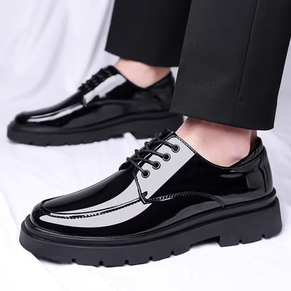 👞 Knight Walkers Patent Luxe Derby Shoes
