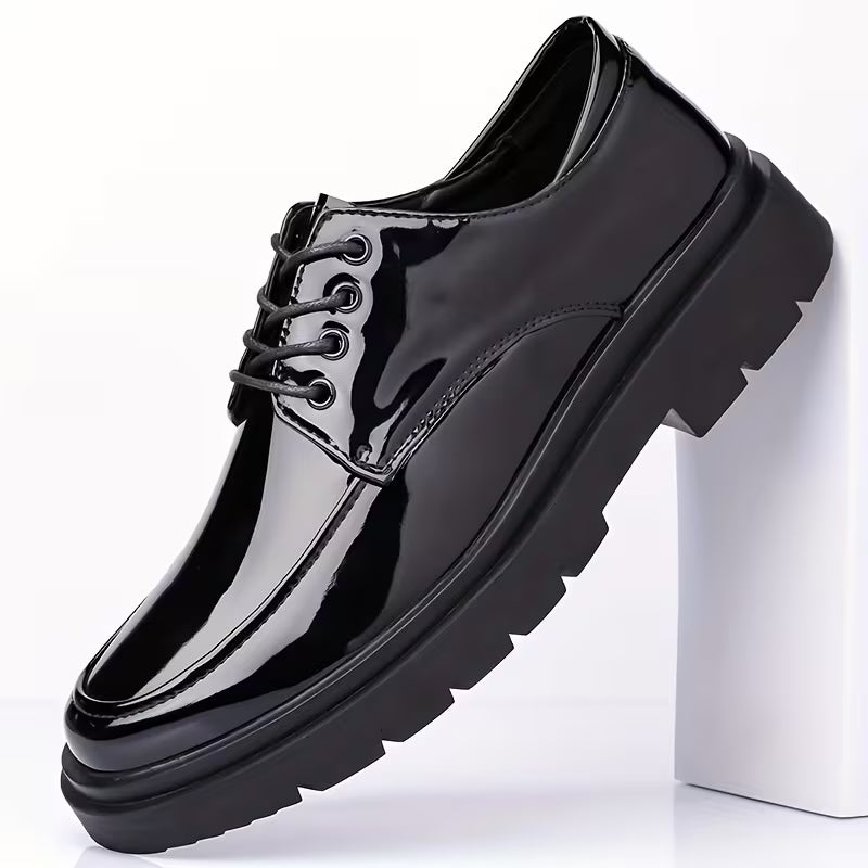 👞 Knight Walkers Patent Luxe Derby Shoes