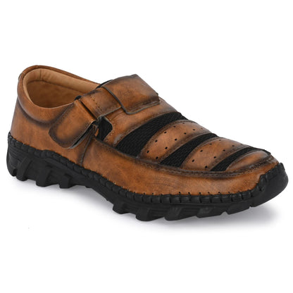 Men's Casual Roman Style Sandals Tan