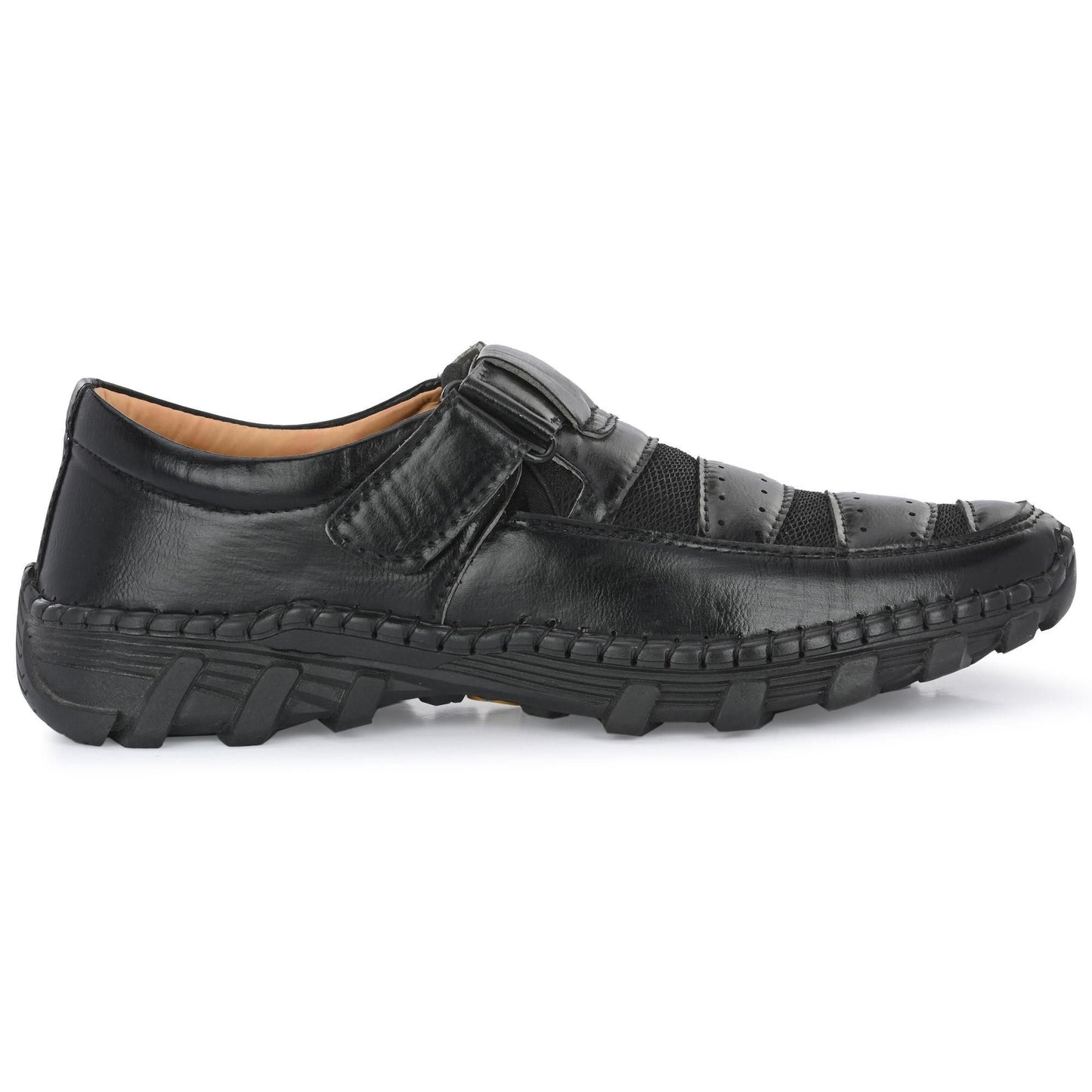 Men's Casual Roman Style Sandals Black